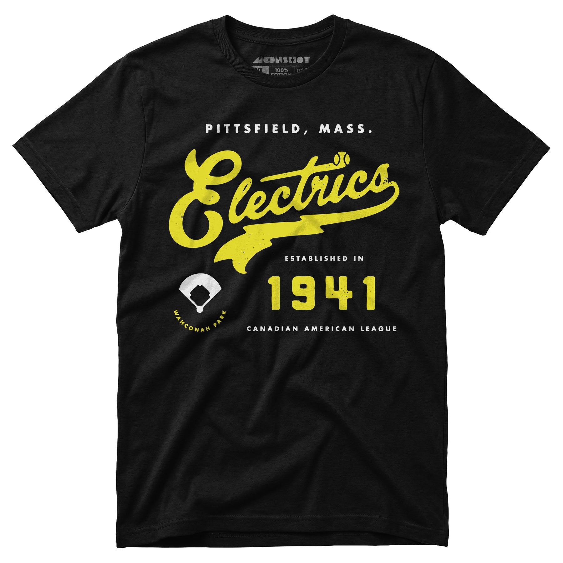 Pittsfield Electrics - Massachusetts - Vintage Defunct Baseball Teams - Unisex T-Shirt