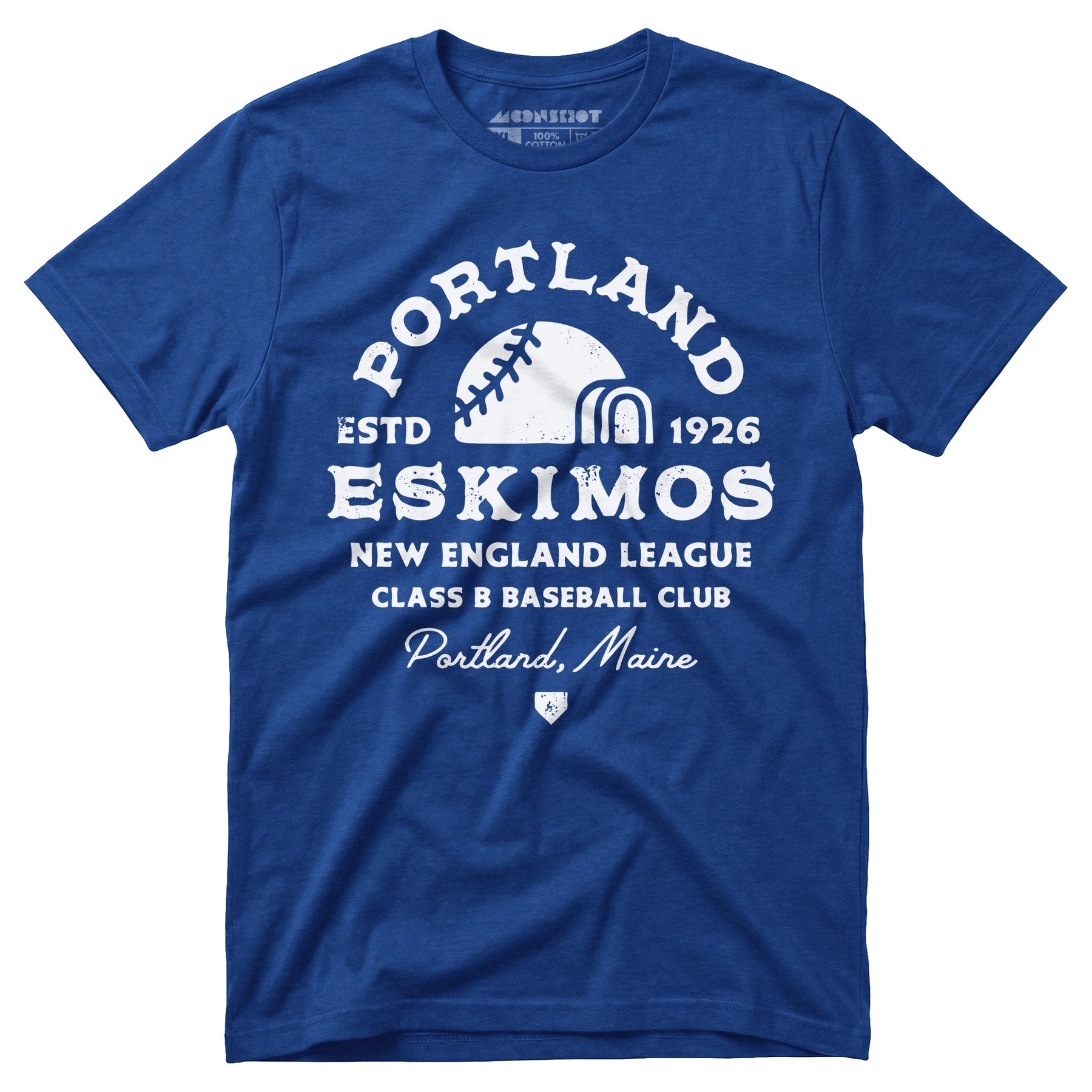 Portland Eskimos - Maine - Vintage Defunct Baseball Teams - Unisex T-Shirt