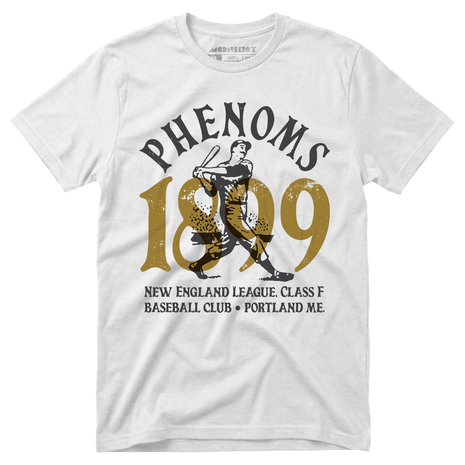 Portland Phenoms - Maine - Vintage Defunct Baseball Teams - Unisex T-Shirt