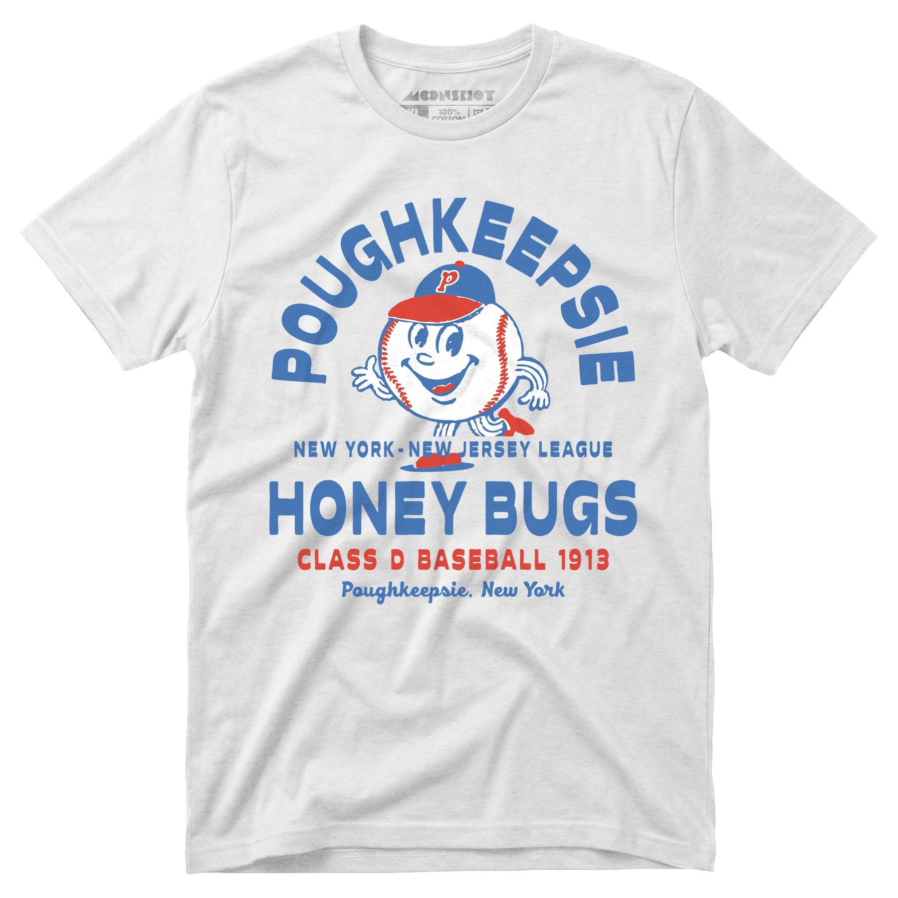 Poughkeepsie Honey Bugs - New Jersey - Vintage Defunct Baseball Teams - Unisex T-Shirt