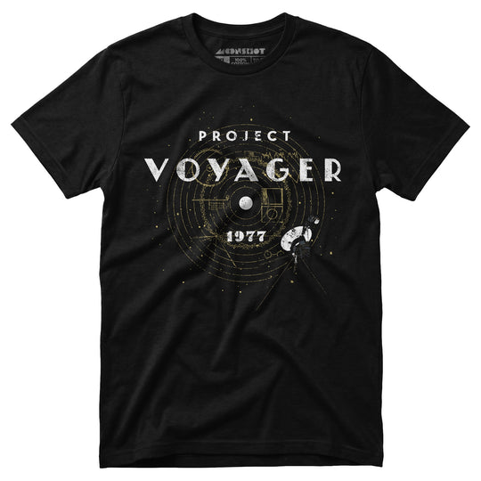 Project Voyager Mission - Golden Record - Unisex T-Shirt