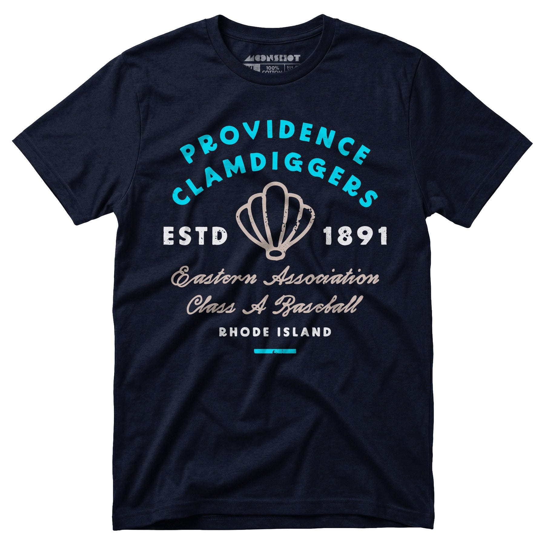 Providence Clamdiggers - Rhode Island - Vintage Defunct Baseball Teams - Unisex T-Shirt