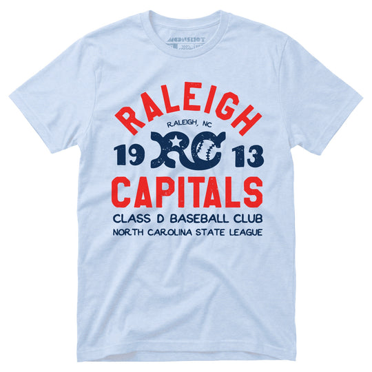 Raleigh Capitals - North Carolina - Vintage Defunct Baseball Teams - Unisex T-Shirt