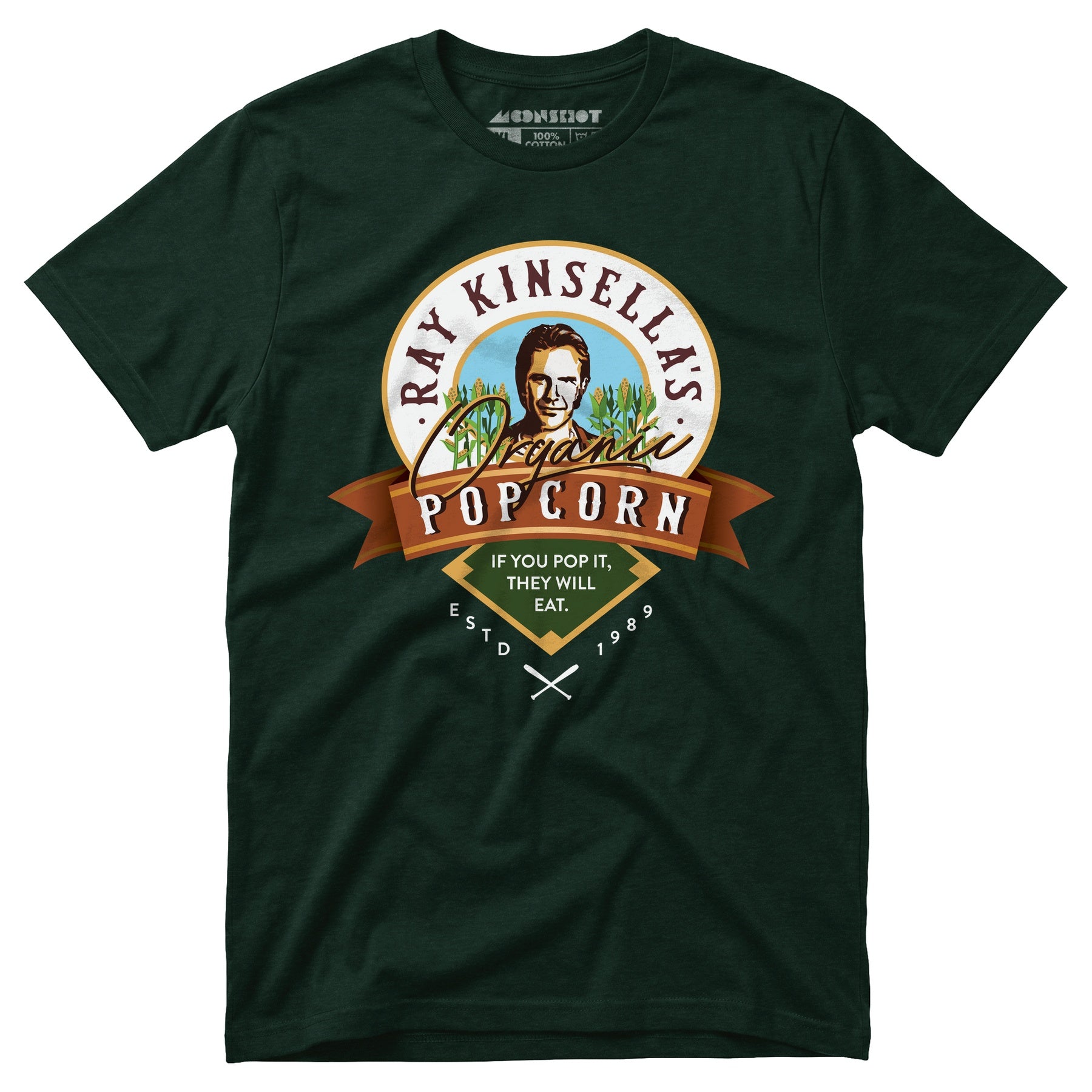 Ray Kinsella's Organic Popcorn - Unisex T-Shirt