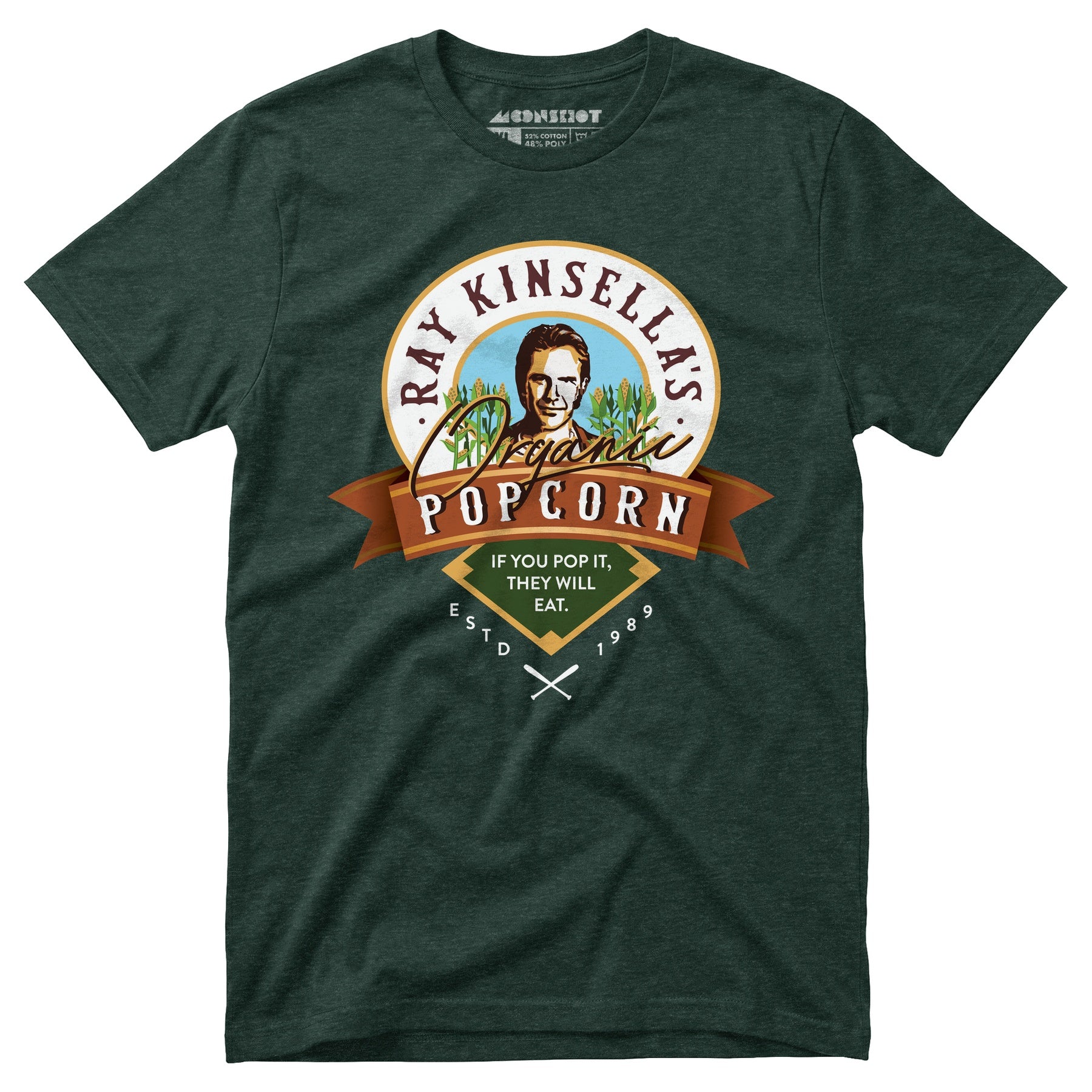 Ray Kinsella's Organic Popcorn - Unisex T-Shirt