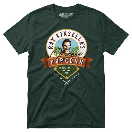 Ray Kinsella's Organic Popcorn - Unisex T-Shirt