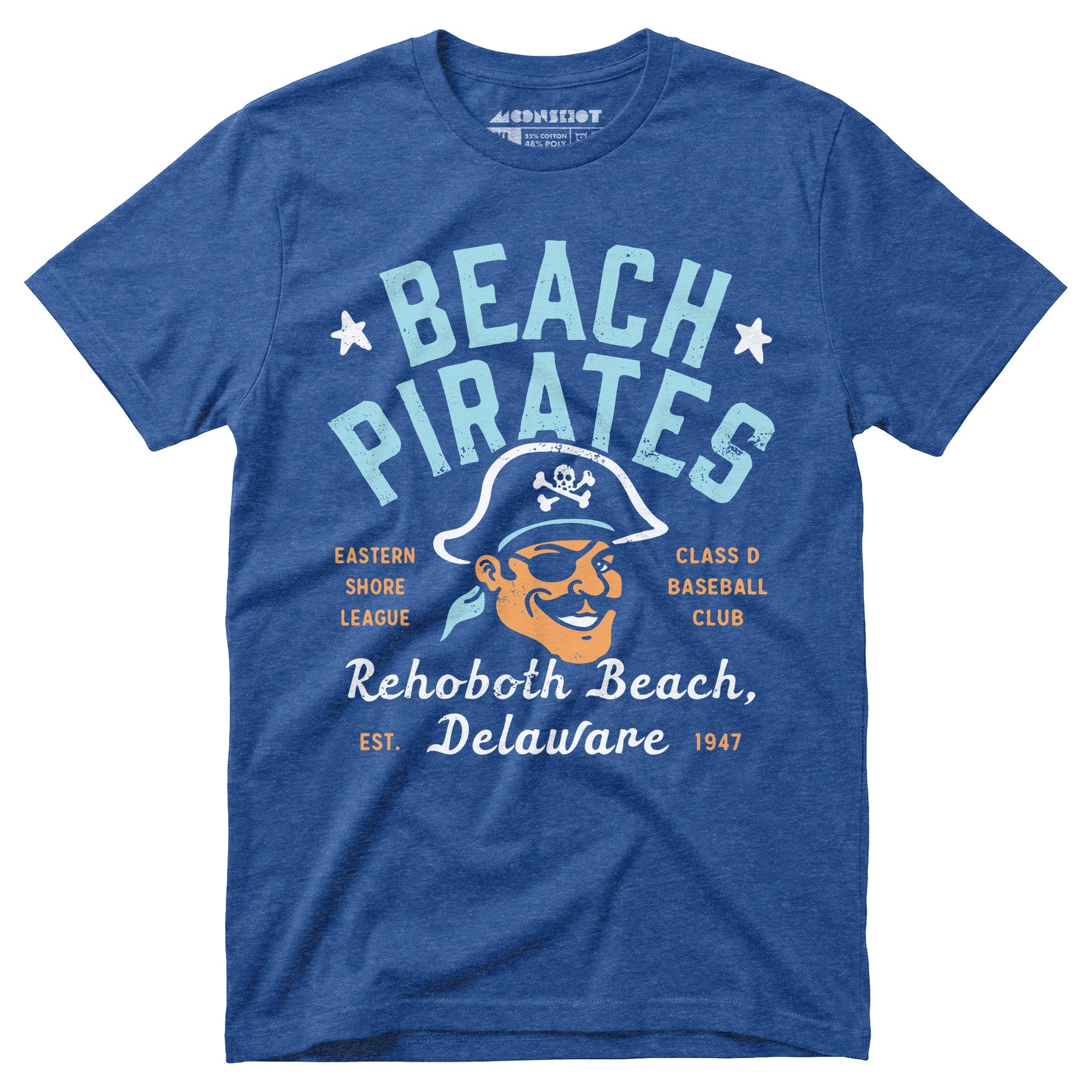 Rehoboth Beach Pirates - Delaware - Vintage Defunct Baseball Teams - Unisex T-Shirt