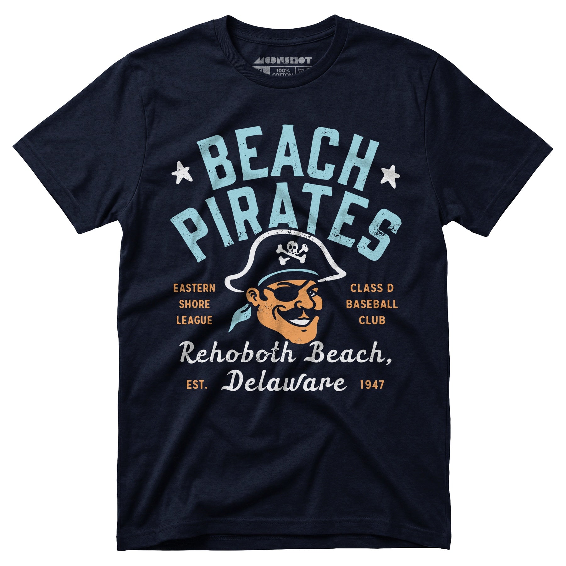 Rehoboth Beach Pirates - Delaware - Vintage Defunct Baseball Teams - Unisex T-Shirt