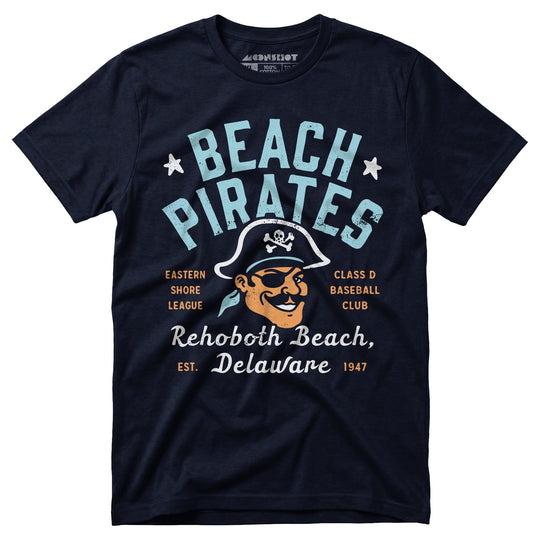 Rehoboth Beach Pirates - Delaware - Vintage Defunct Baseball Teams - Unisex T-Shirt