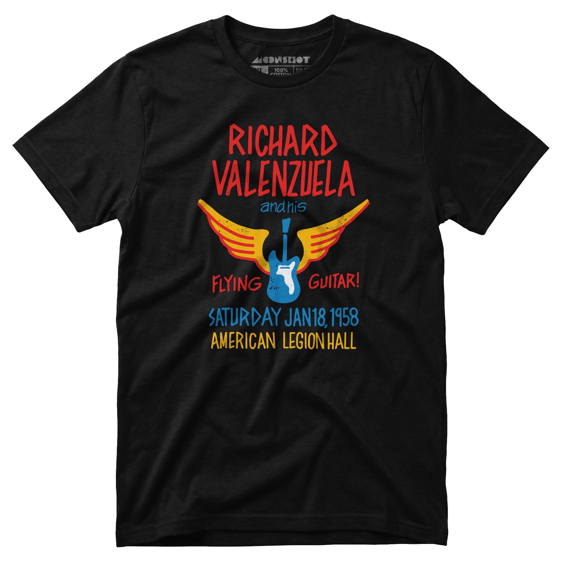 Richard Valenzuela and His Flying Guitar - Unisex T-Shirt