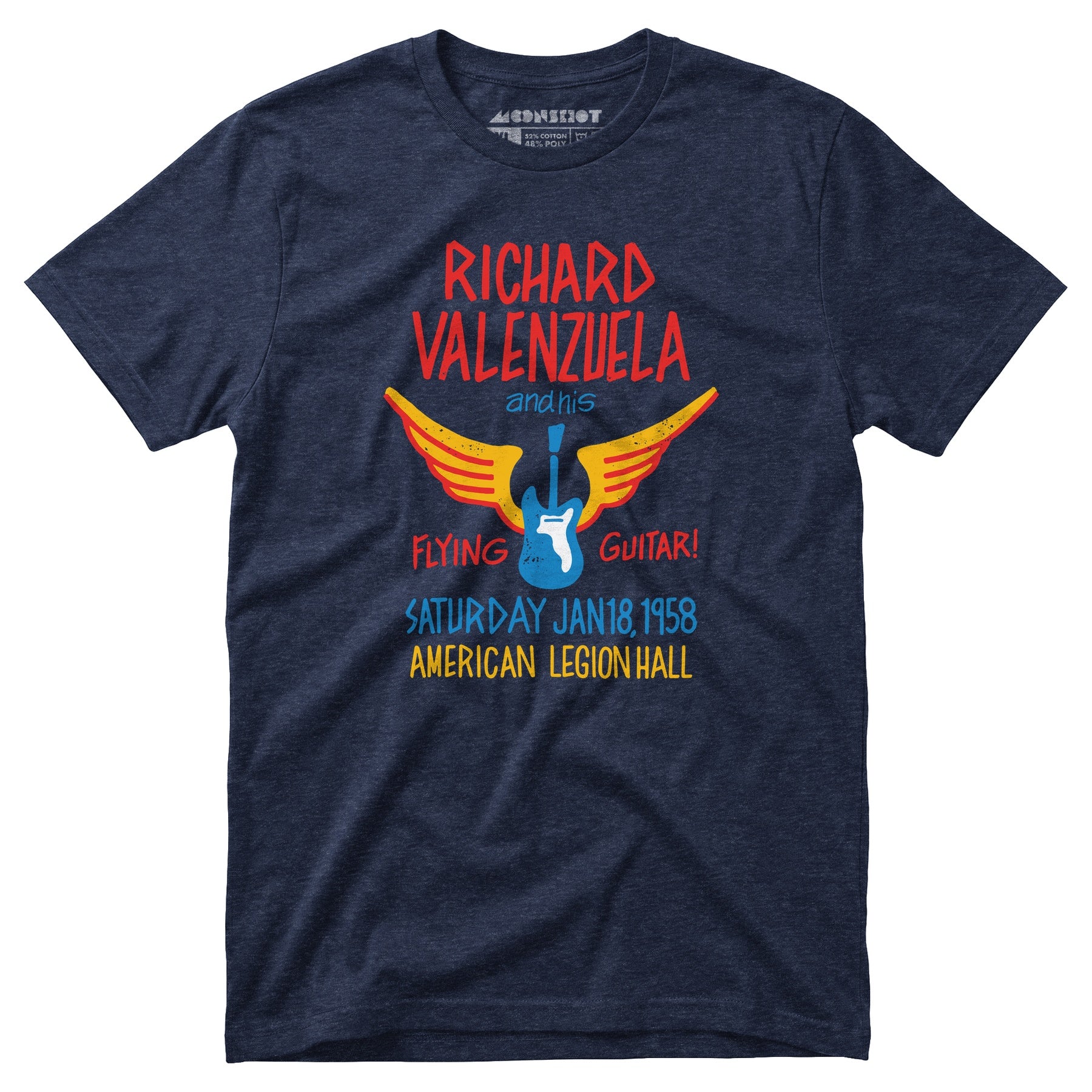 Richard Valenzuela and His Flying Guitar - Unisex T-Shirt