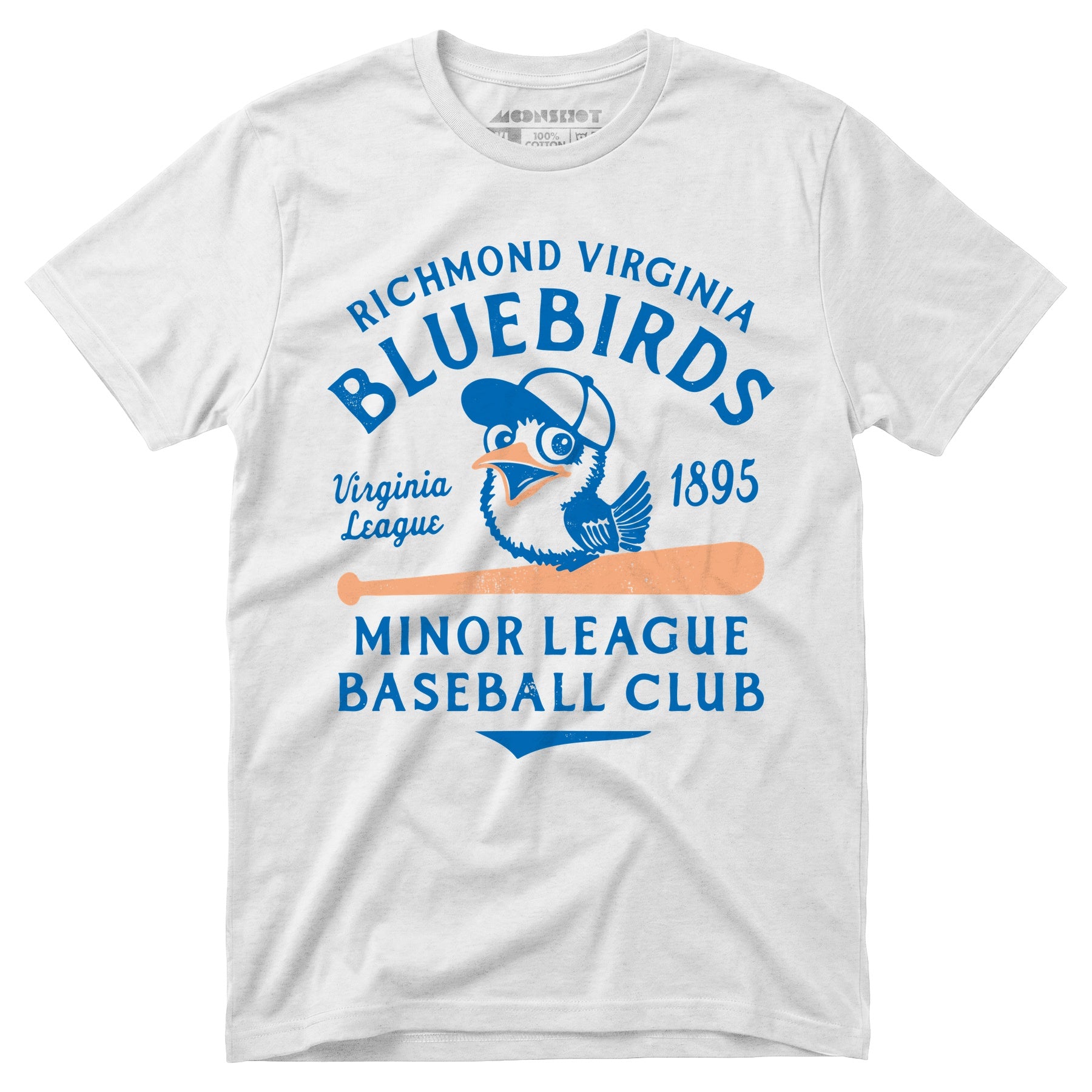 Richmond Bluebirds - Virginia - Vintage Defunct Baseball Teams - Unisex T-Shirt