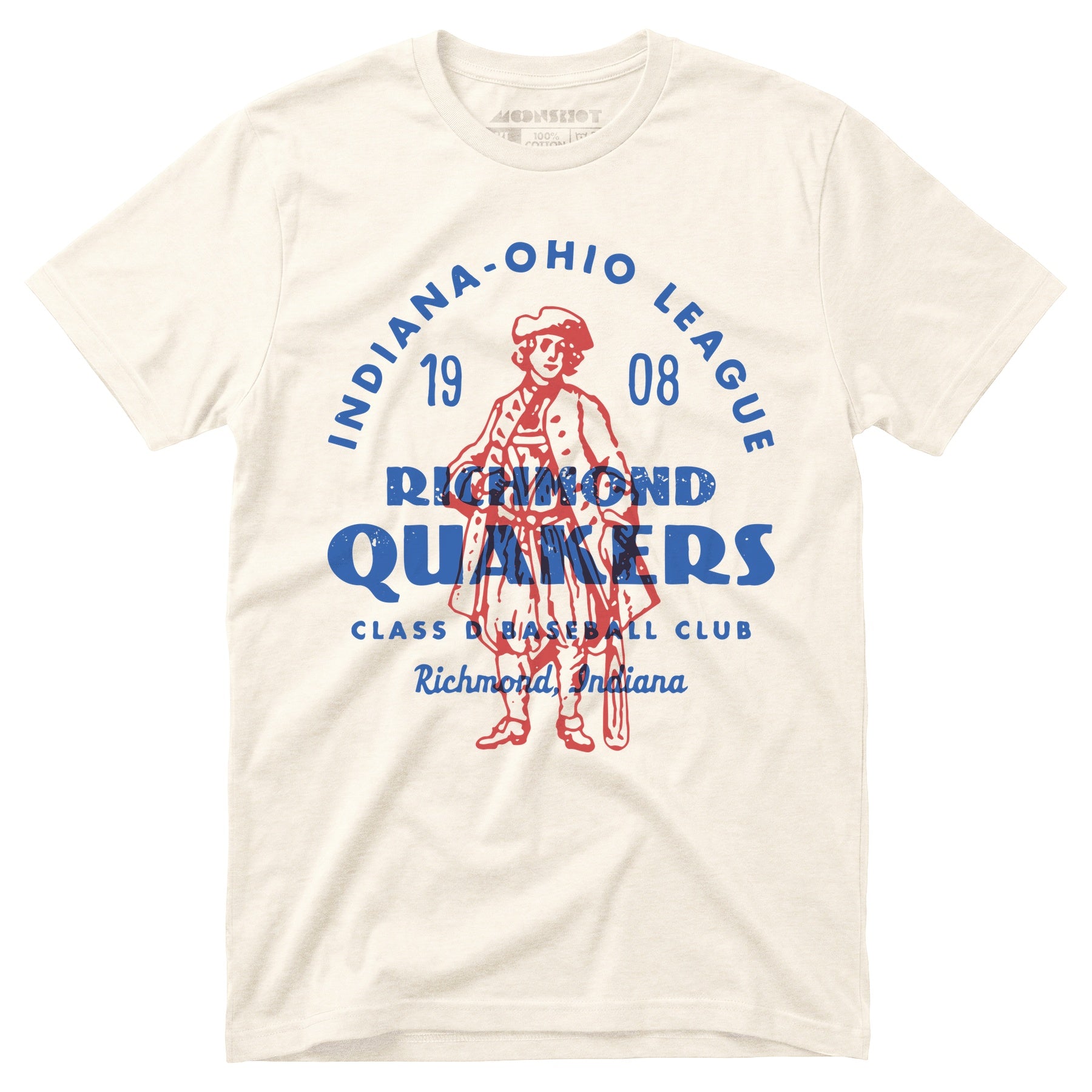 Richmond Quakers - Indiana - Vintage Defunct Baseball Teams - Unisex T-Shirt