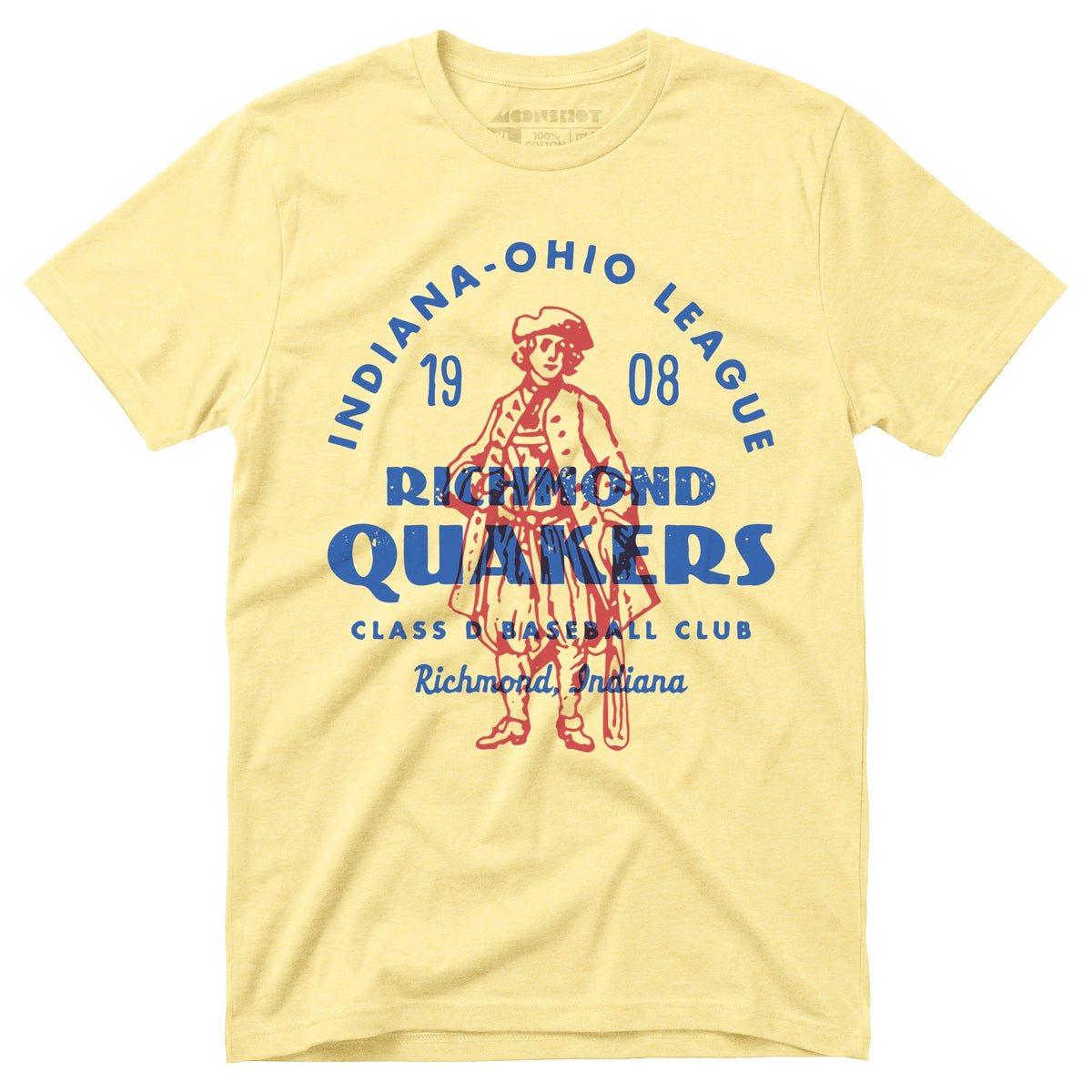 Quaker Indiana Richmond Quakers - Indiana - Vintage Defunct Baseball Teams - Unisex T ...