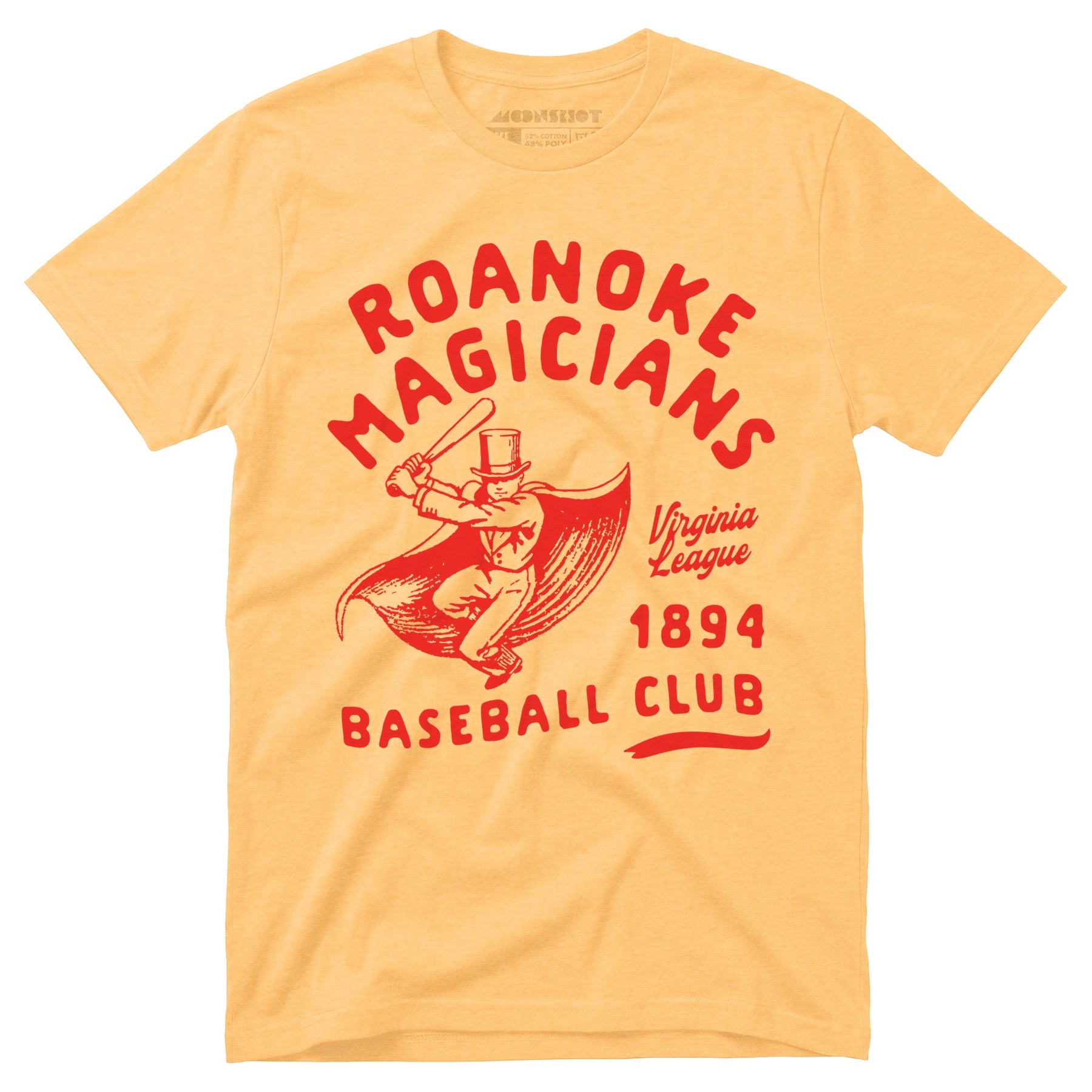 Roanoke Magicians - Virginia - Vintage Defunct Baseball Teams - Unisex T-Shirt