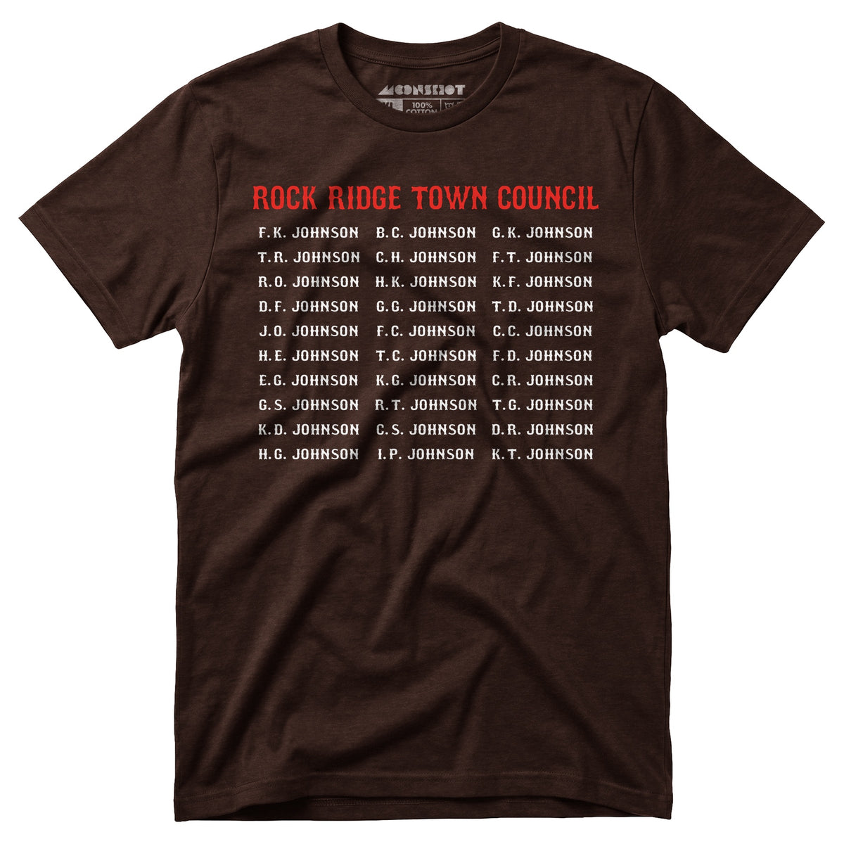 Rock Ridge Town Council - Unisex T-Shirt – m00nshot