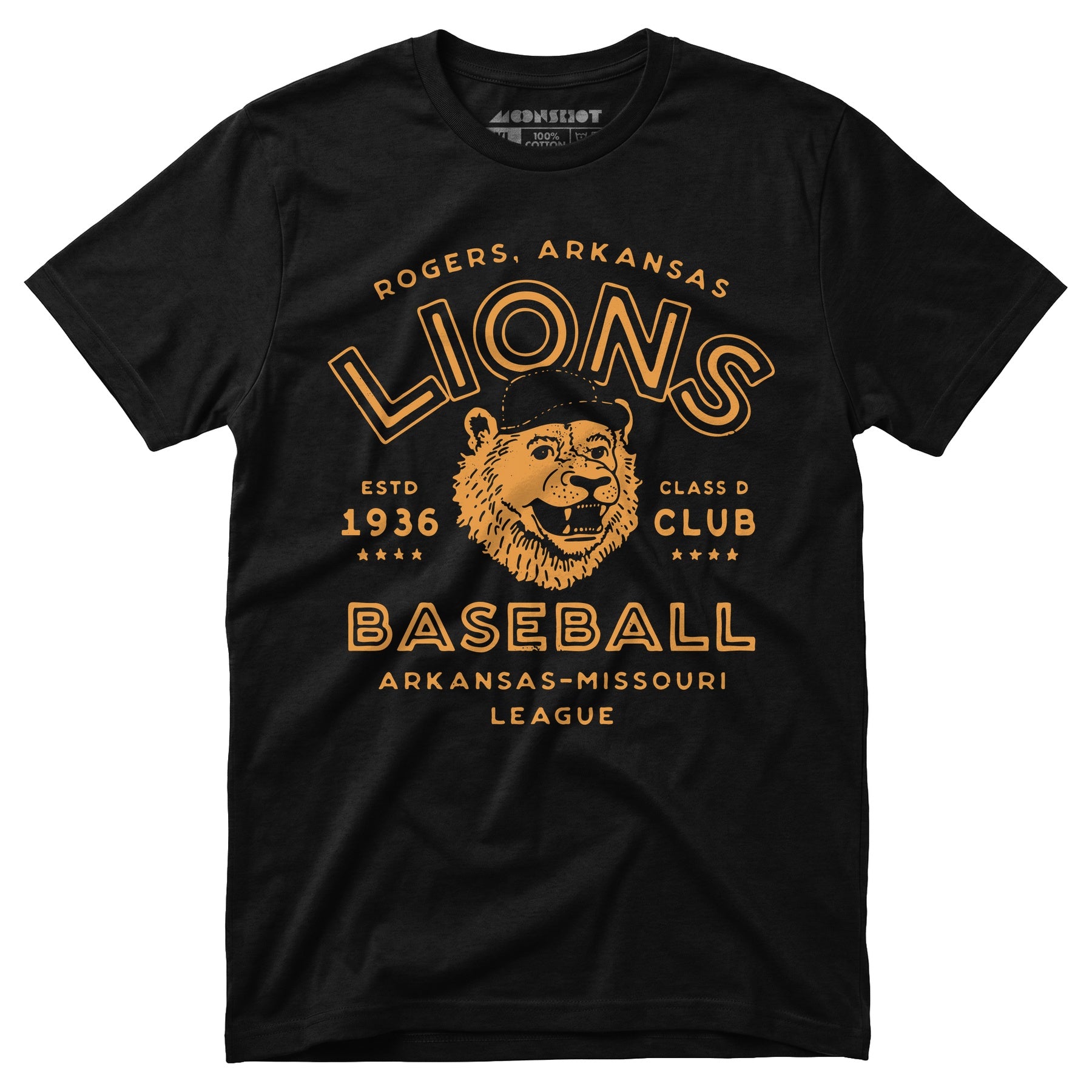 Rogers Lions - Arkansas - Vintage Defunct Baseball Teams - Unisex T-Shirt
