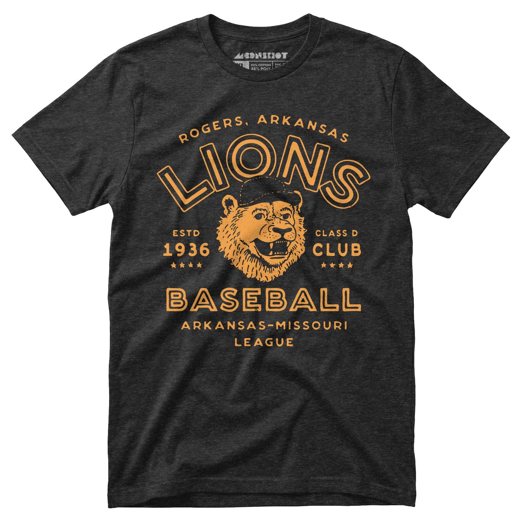 Rogers Lions - Arkansas - Vintage Defunct Baseball Teams - Unisex T-Shirt