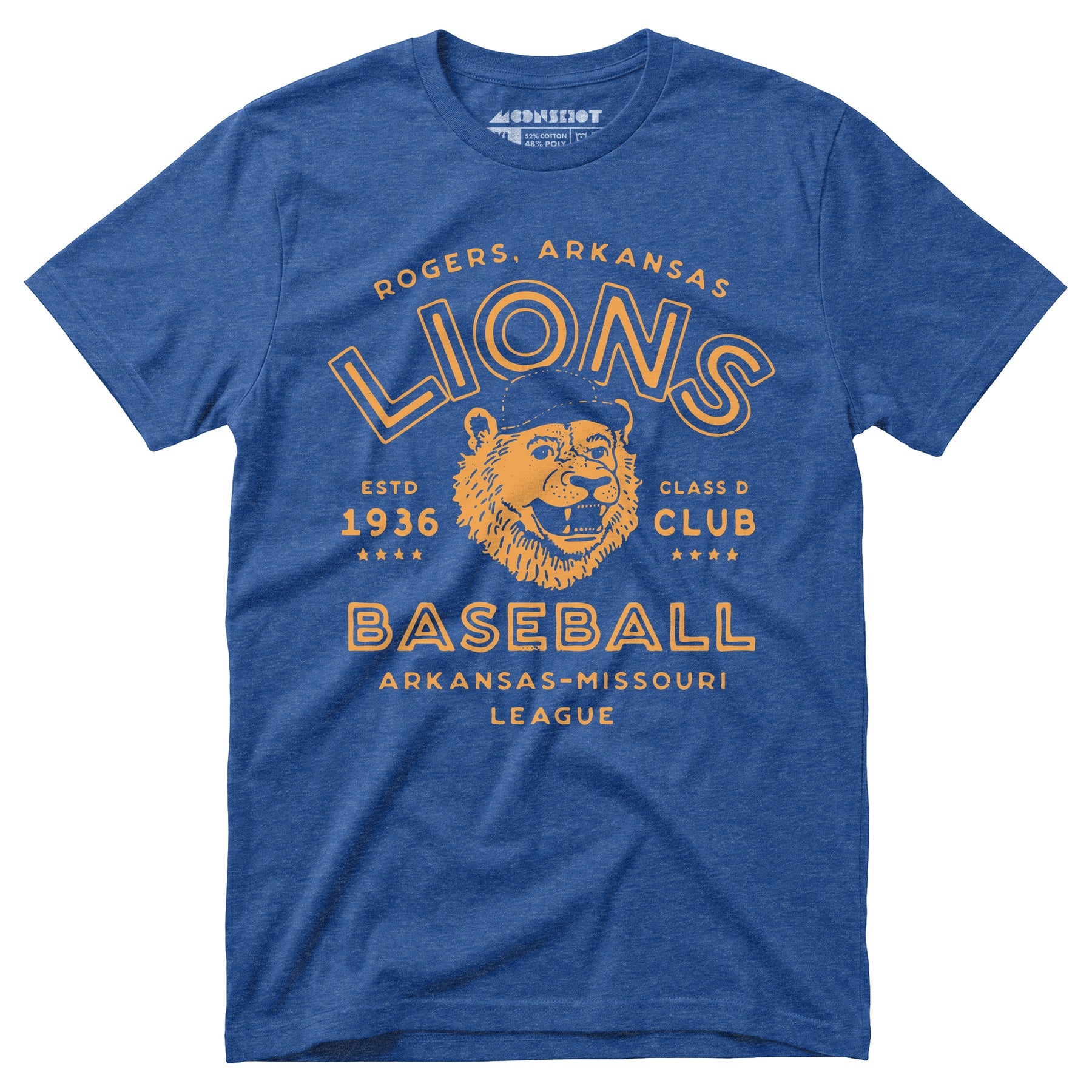 Rogers Lions - Arkansas - Vintage Defunct Baseball Teams - Unisex T-Shirt