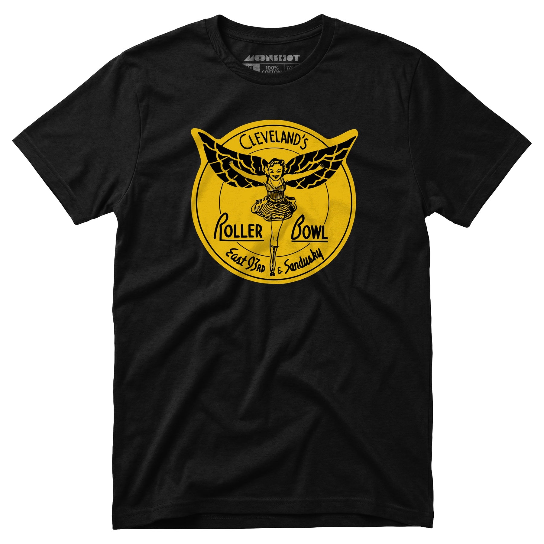 Roller Bowl - Cleveland, OH - Vintage Roller Rink - Unisex T-Shirt
