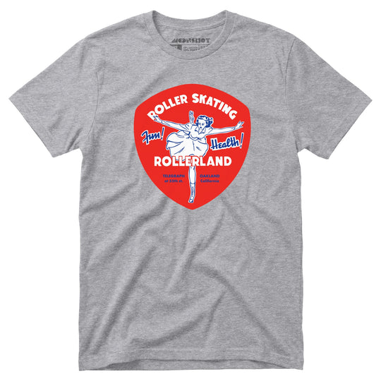 Rollerland - Oakland, CA - Vintage Roller Rink - Unisex T-Shirt