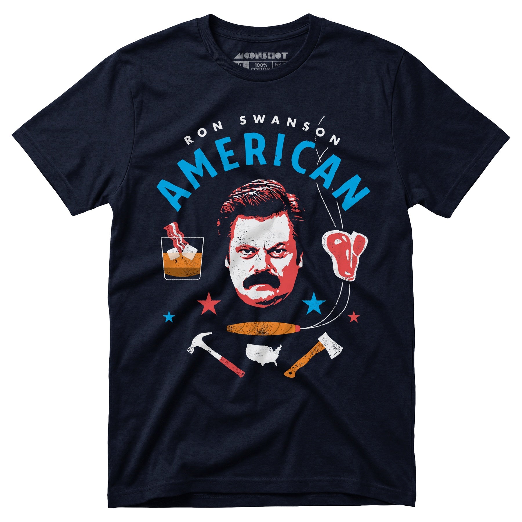 Ron Swanson American - Unisex T-Shirt