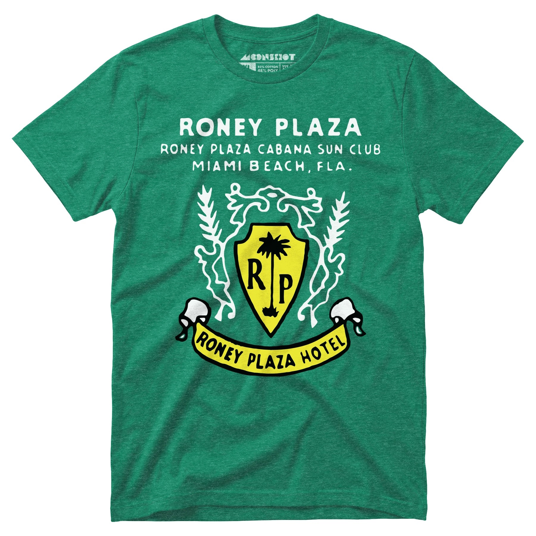 Roney Plaza - Miami Beach, FL - Vintage Hotel - Unisex T-Shirt
