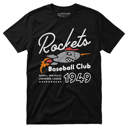 Roswell Rockets - New Mexico - Vintage Defunct Baseball Teams - Unisex T-Shirt