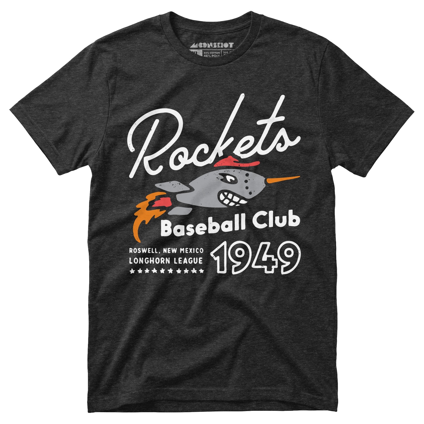 Roswell Rockets - New Mexico - Vintage Defunct Baseball Teams - Unisex T-Shirt