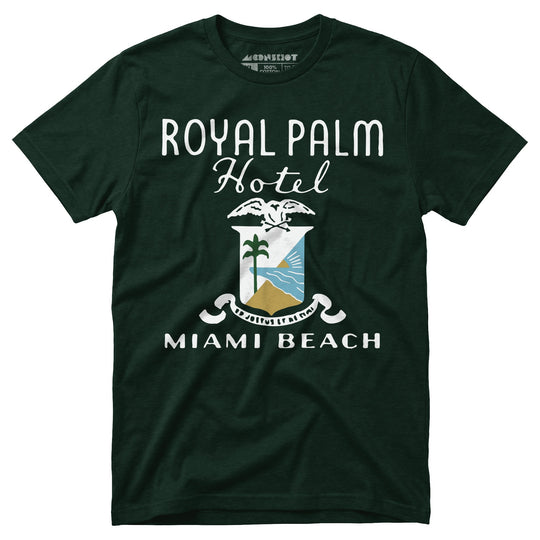 Royal Palm - Miami, FL - Vintage Hotel - Unisex T-Shirt