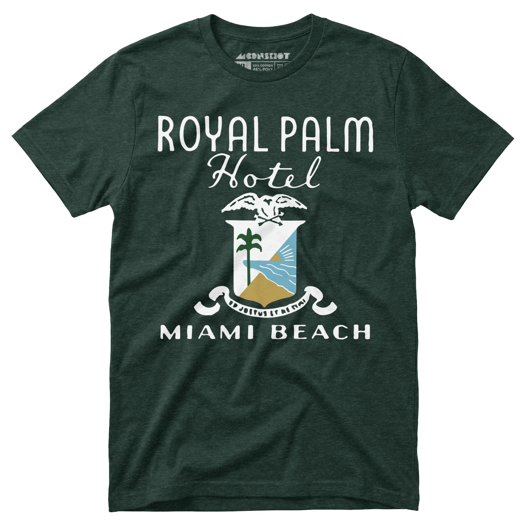 Royal Palm - Miami, FL - Vintage Hotel - Unisex T-Shirt