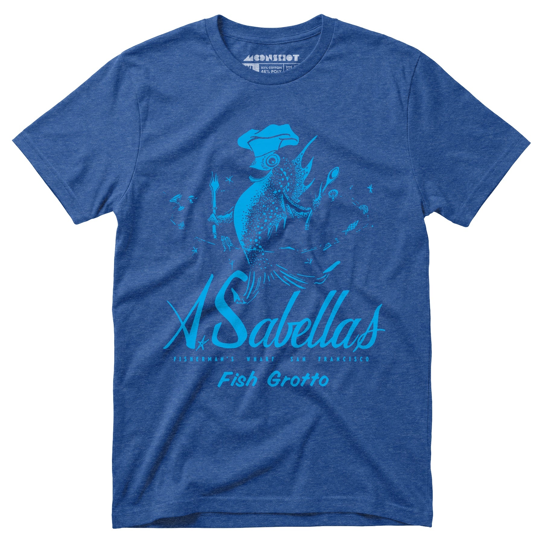 Sabella's Fish Grotto - San Francisco, CA - Vintage Restaurant - Unisex T-Shirt