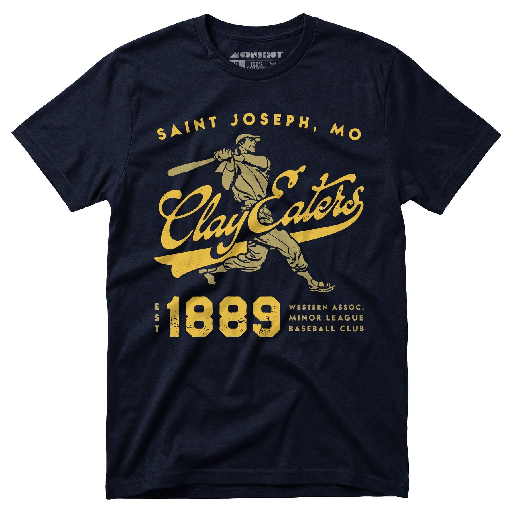 Saint Joseph Clay Eaters - Missouri - Vintage Defunct Baseball Teams - Unisex T-Shirt