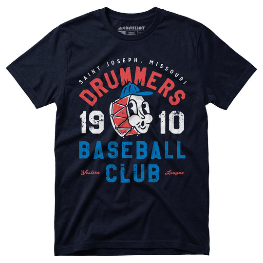 Saint Joseph Drummers - Missouri - Vintage Defunct Baseball Teams - Unisex T-Shirt