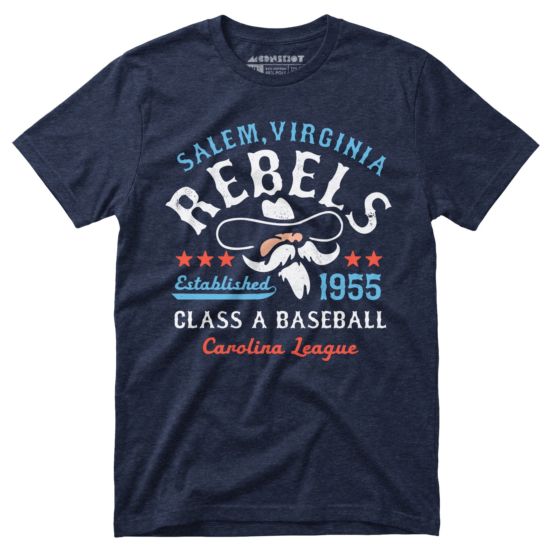 Salem Rebels - Virginia - Vintage Defunct Baseball Teams - Unisex T-Shirt
