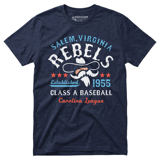 Salem Rebels - Virginia - Vintage Defunct Baseball Teams - Unisex T-Shirt