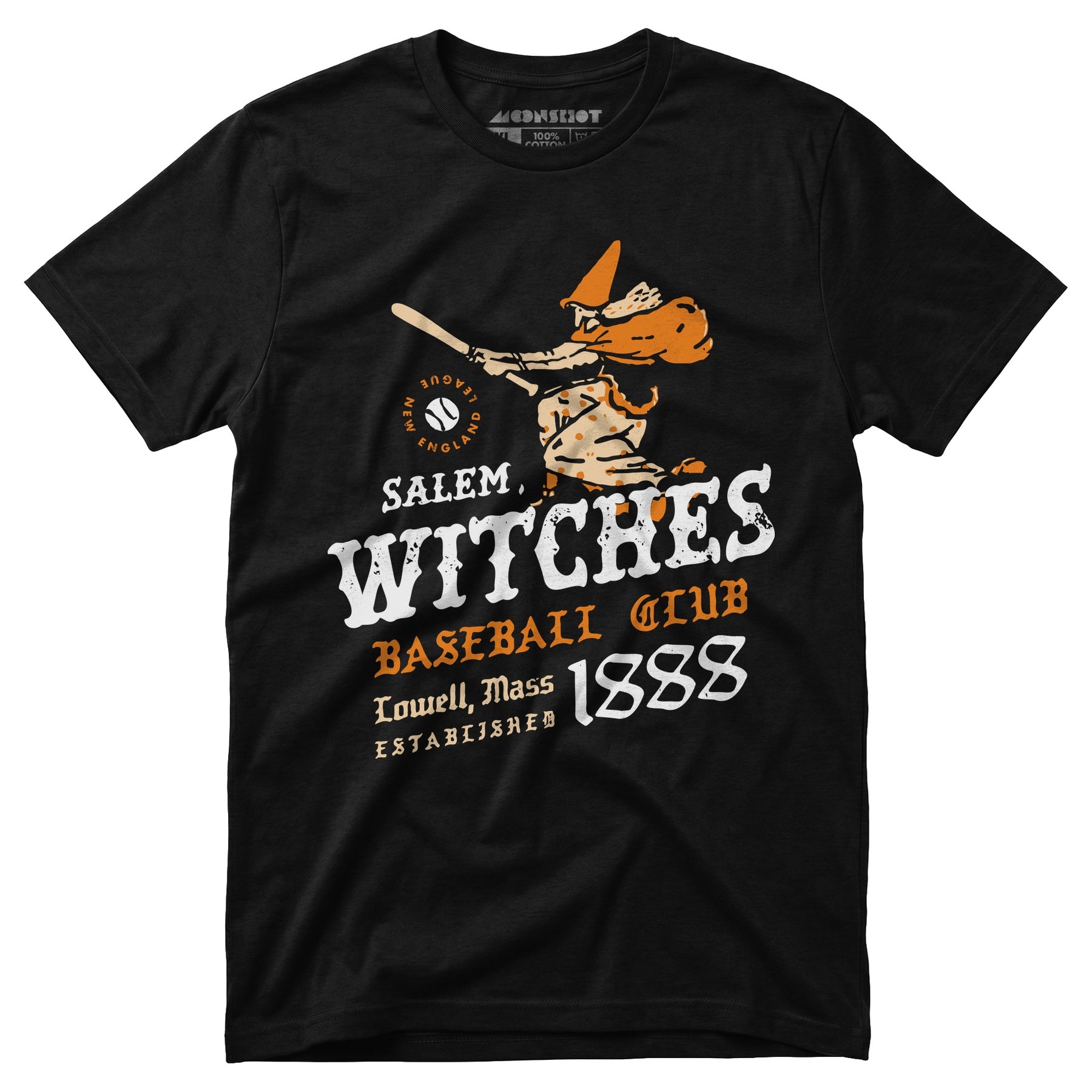 Salem Witches - Massachusetts - Vintage Defunct Baseball Teams - Unisex T-Shirt