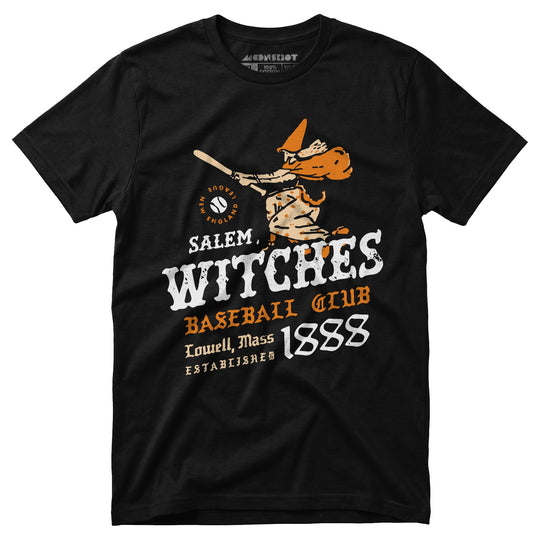 Salem Witches - Massachusetts - Vintage Defunct Baseball Teams - Unisex T-Shirt