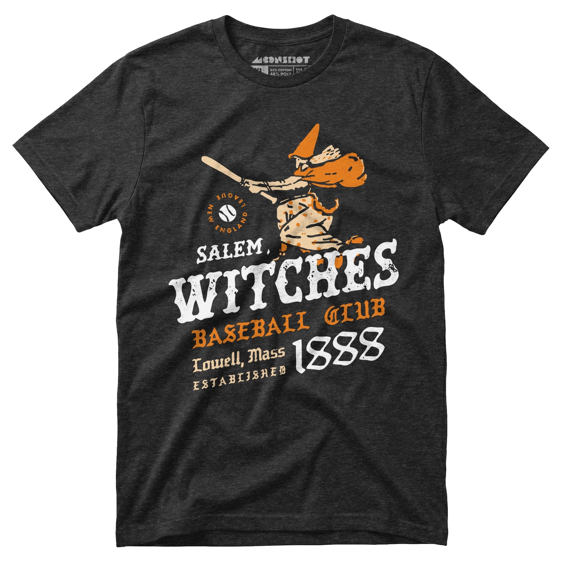 Salem Witches - Massachusetts - Vintage Defunct Baseball Teams - Unisex T-Shirt