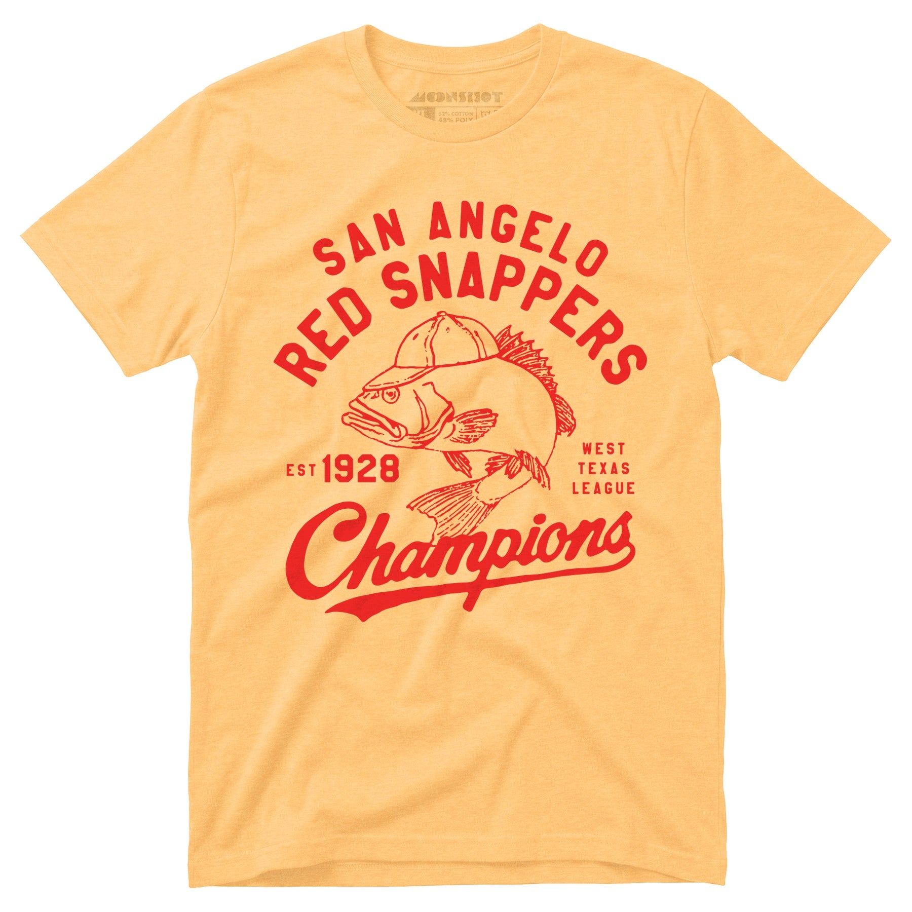 San Angelo Red Snappers - Texas - Vintage Defunct Baseball Teams - Unisex T-Shirt