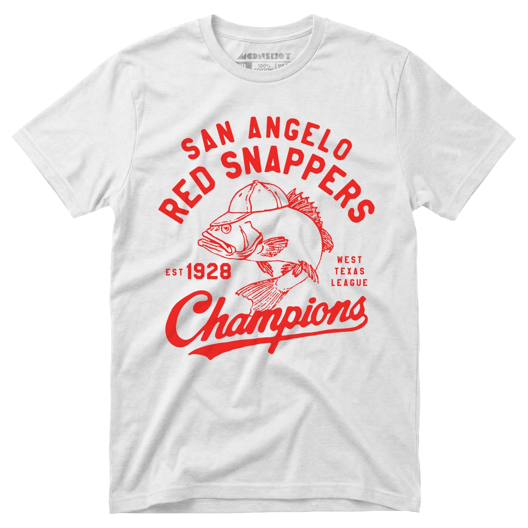 San Angelo Red Snappers - Texas - Vintage Defunct Baseball Teams - Unisex T-Shirt