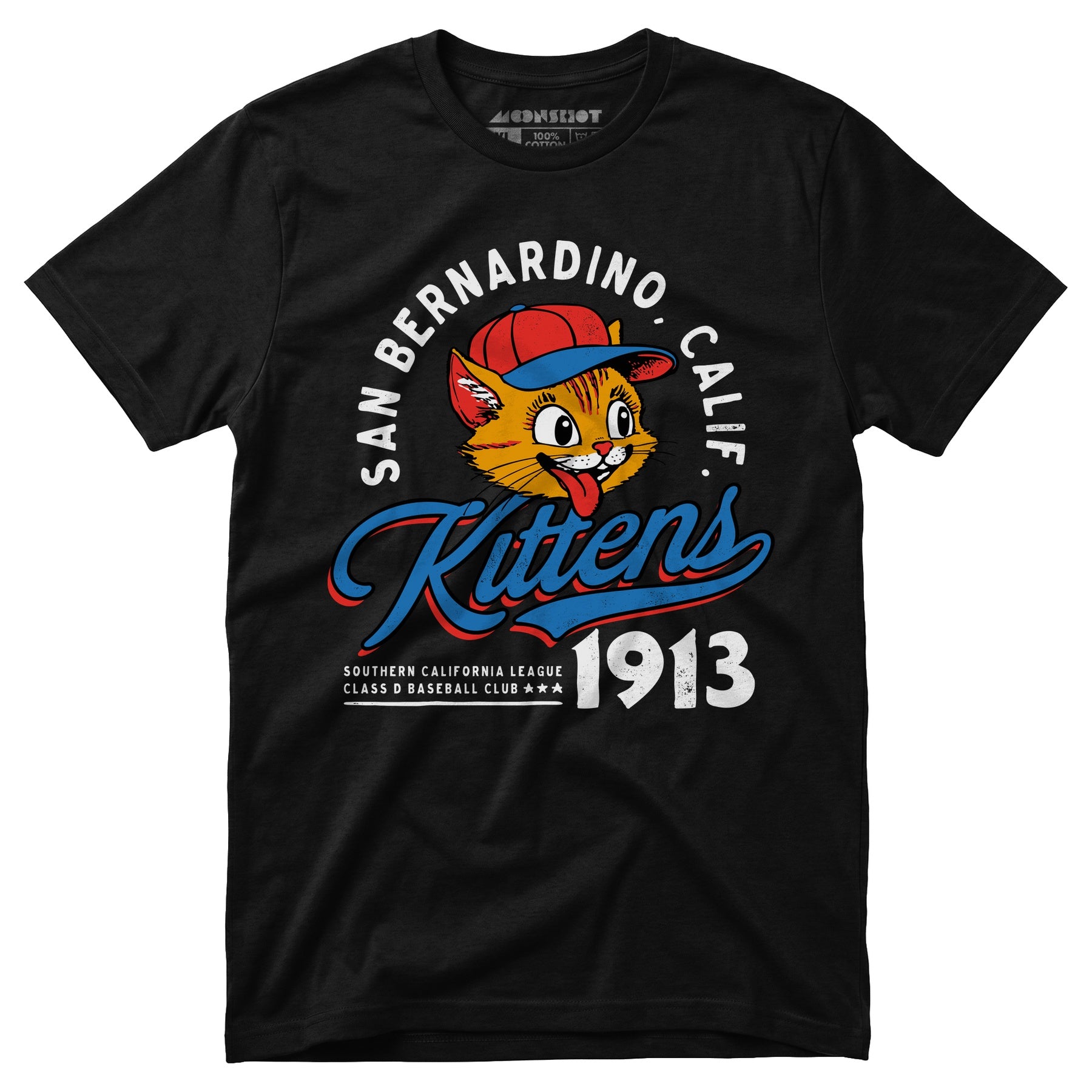San Bernardino Kittens - California - Vintage Defunct Baseball Teams - Unisex T-Shirt