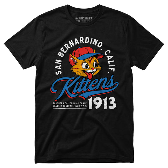 San Bernardino Kittens - California - Vintage Defunct Baseball Teams - Unisex T-Shirt