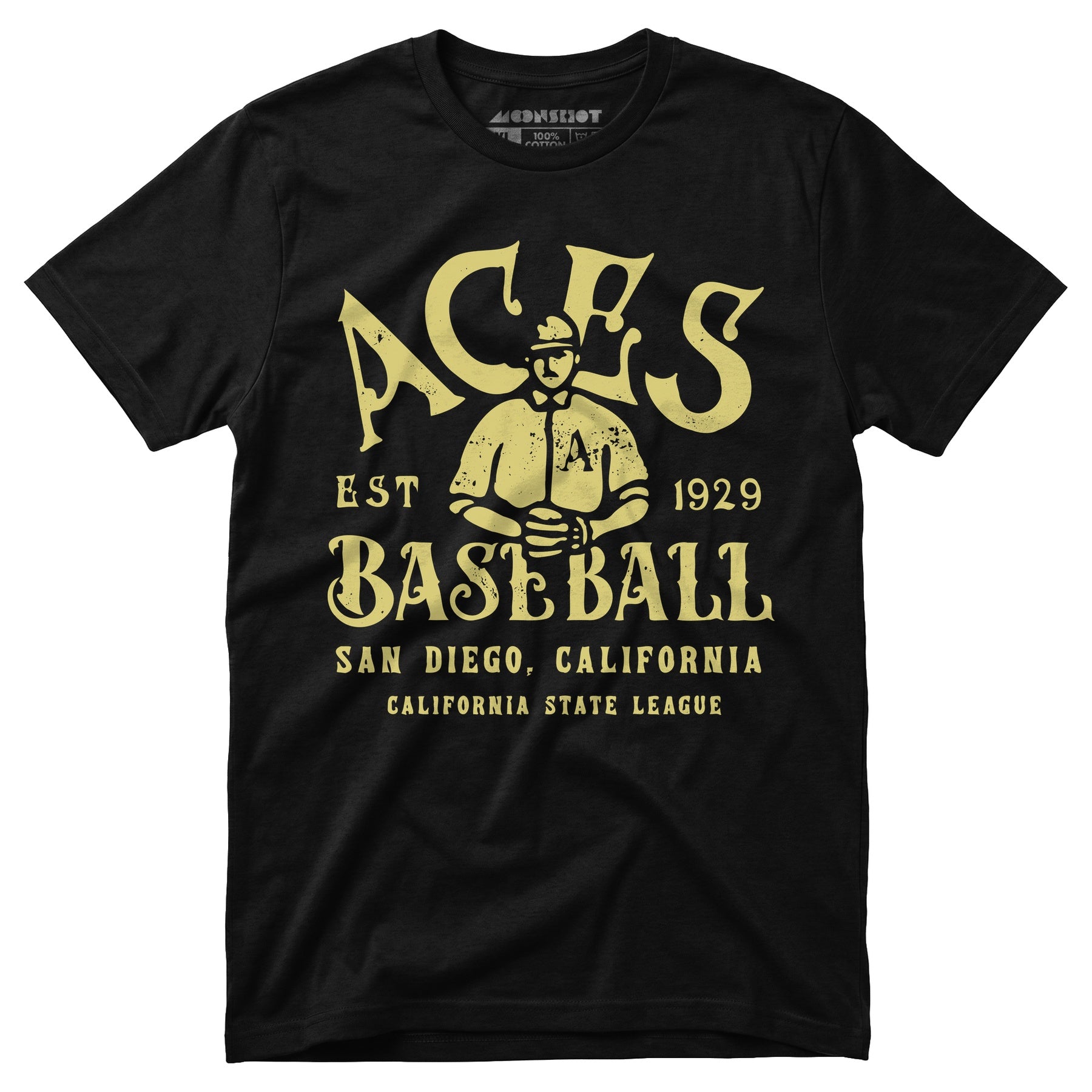 San Diego Aces - California - Vintage Defunct Baseball Teams - Unisex T-Shirt