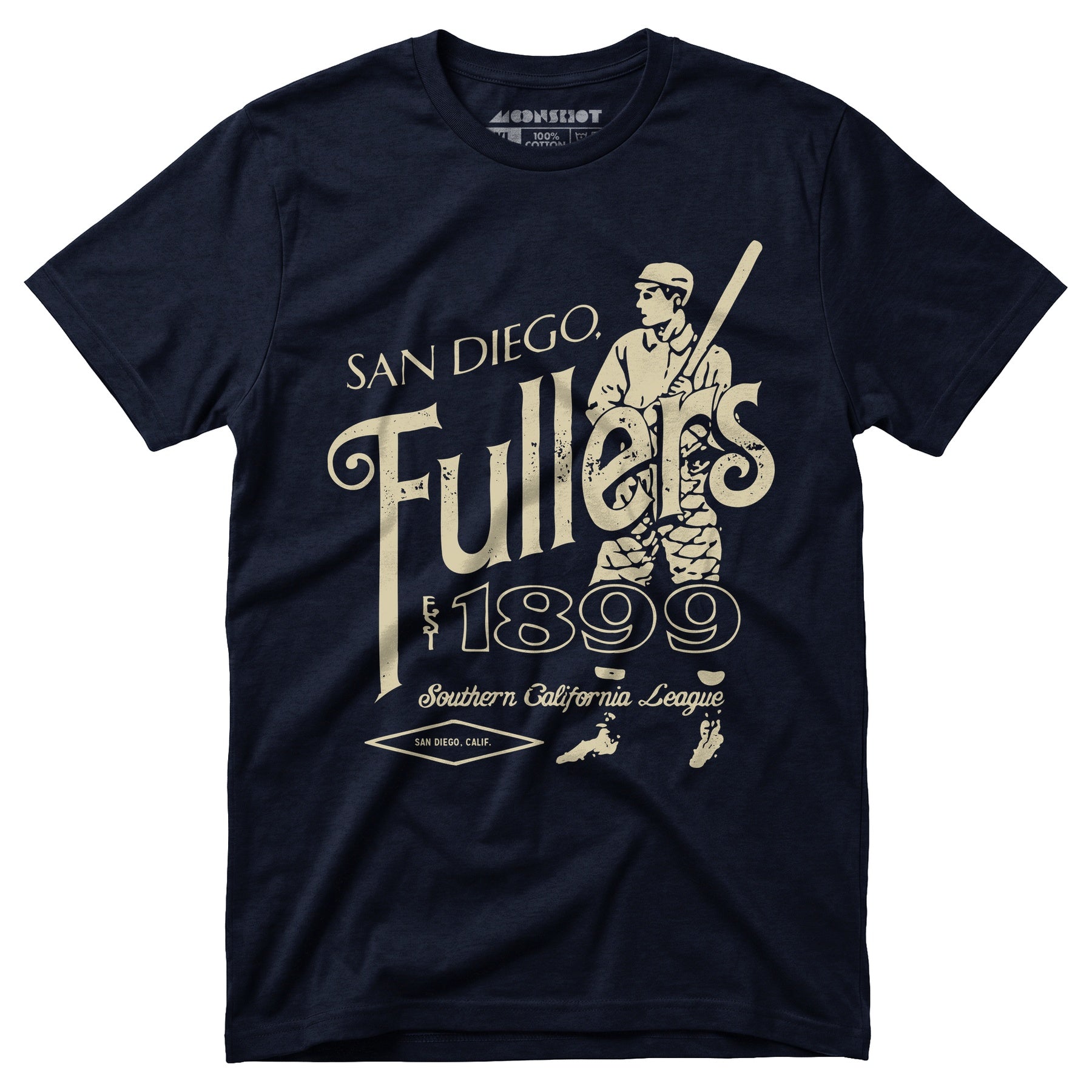 San Diego Fullers - California - Vintage Defunct Baseball Teams - Unisex T-Shirt