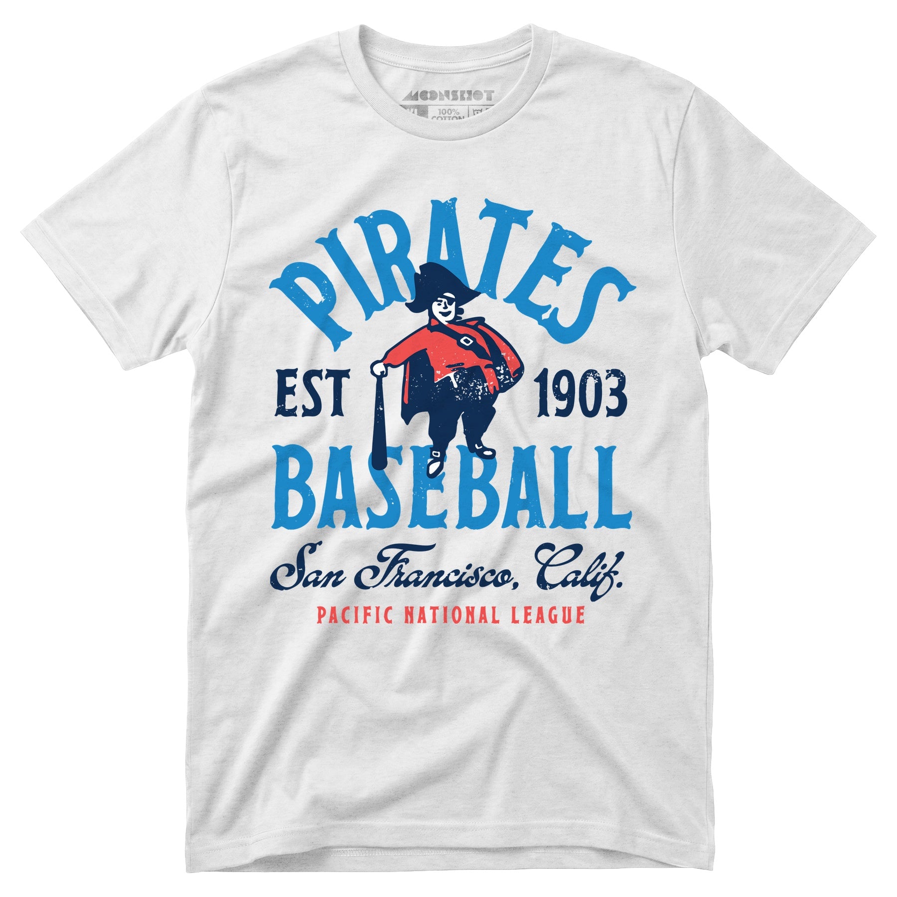 San Francisco Pirates - California - Vintage Defunct Baseball Teams - Unisex T-Shirt