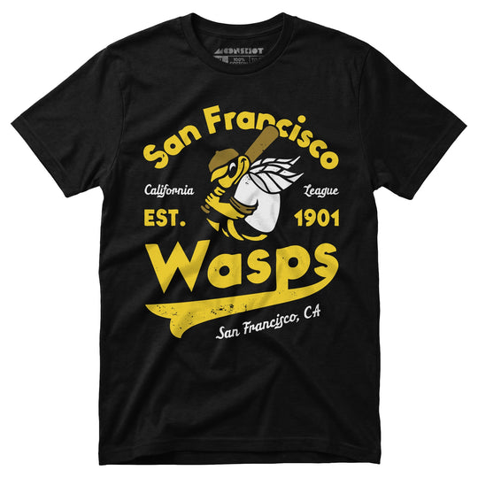 San Francisco Wasps - California - Vintage Defunct Baseball Teams - Unisex T-Shirt