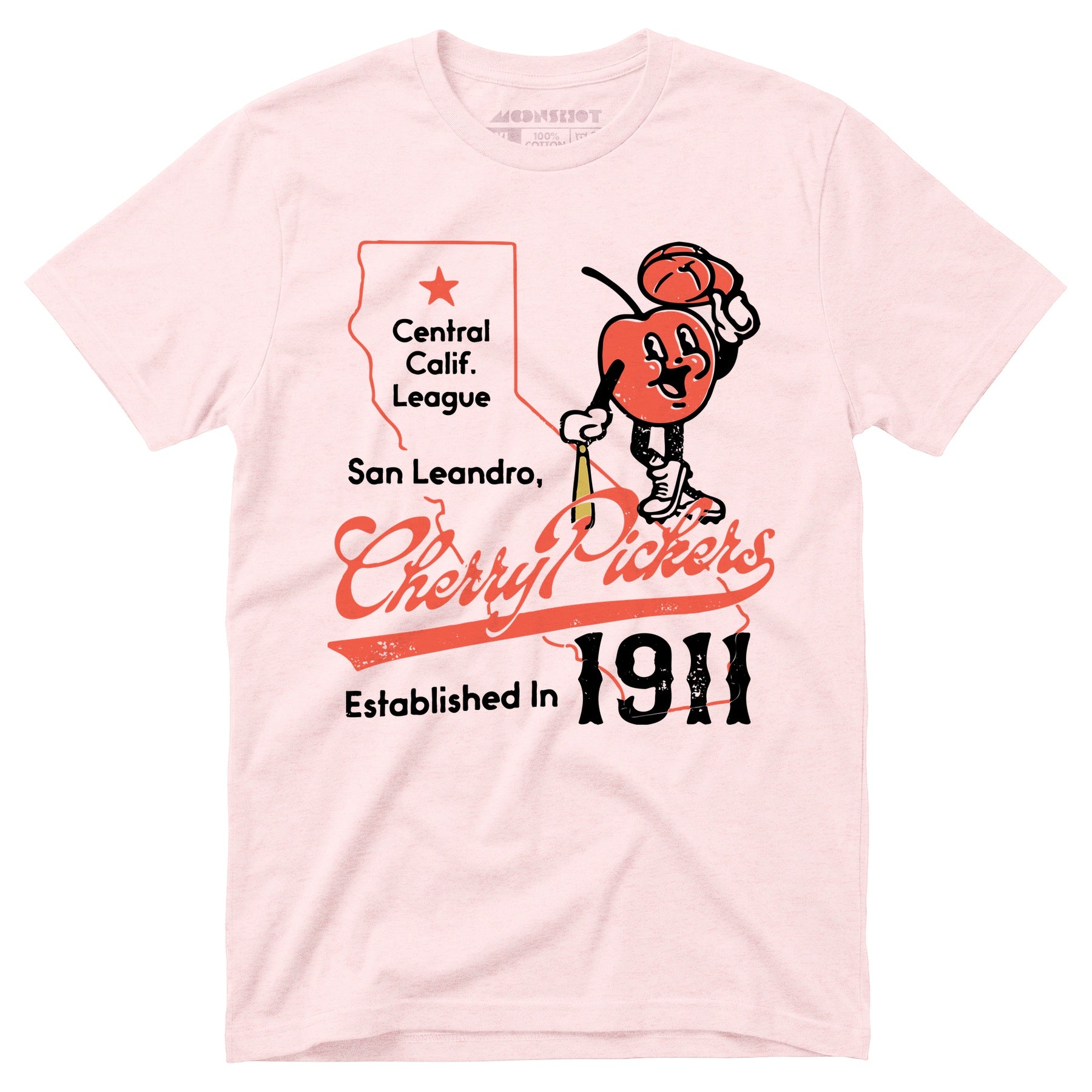 San Leandro Cherry Pickers - California - Vintage Defunct Baseball Teams - Unisex T-Shirt