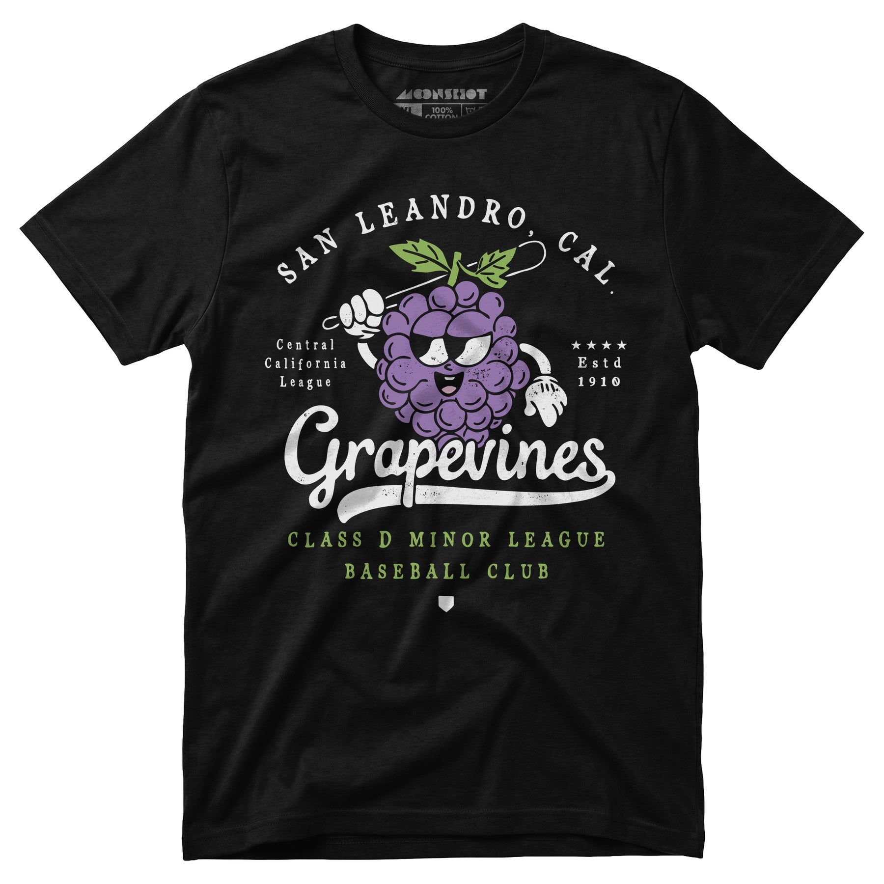 San Leandro Grapevines - California - Vintage Defunct Baseball Teams - Unisex T-Shirt