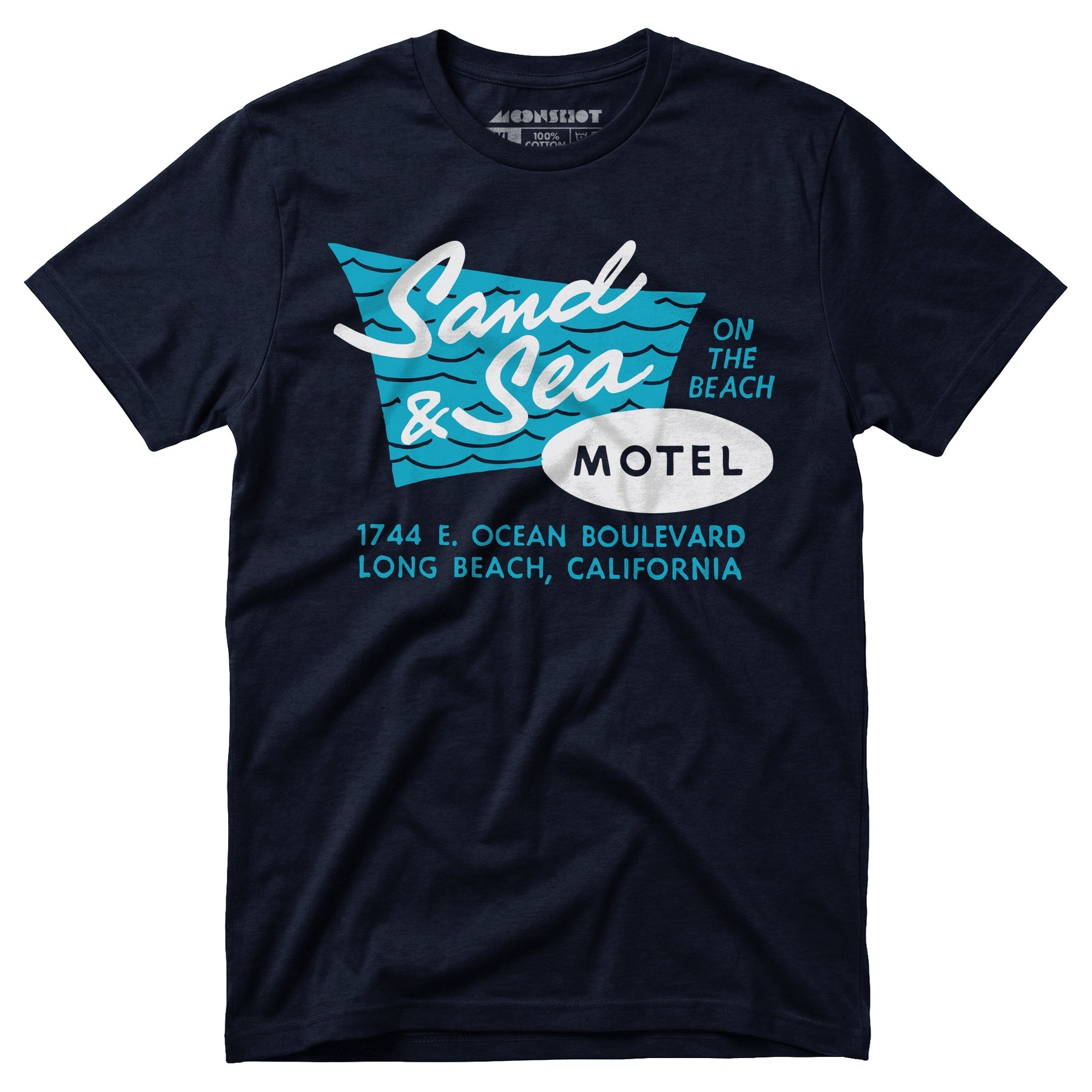 Sand & Sea Motel - Long Beach, CA - Vintage Motel - Unisex T-Shirt